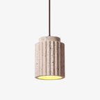 Veyrenmere Travertine Pendant Light-Moonnatur