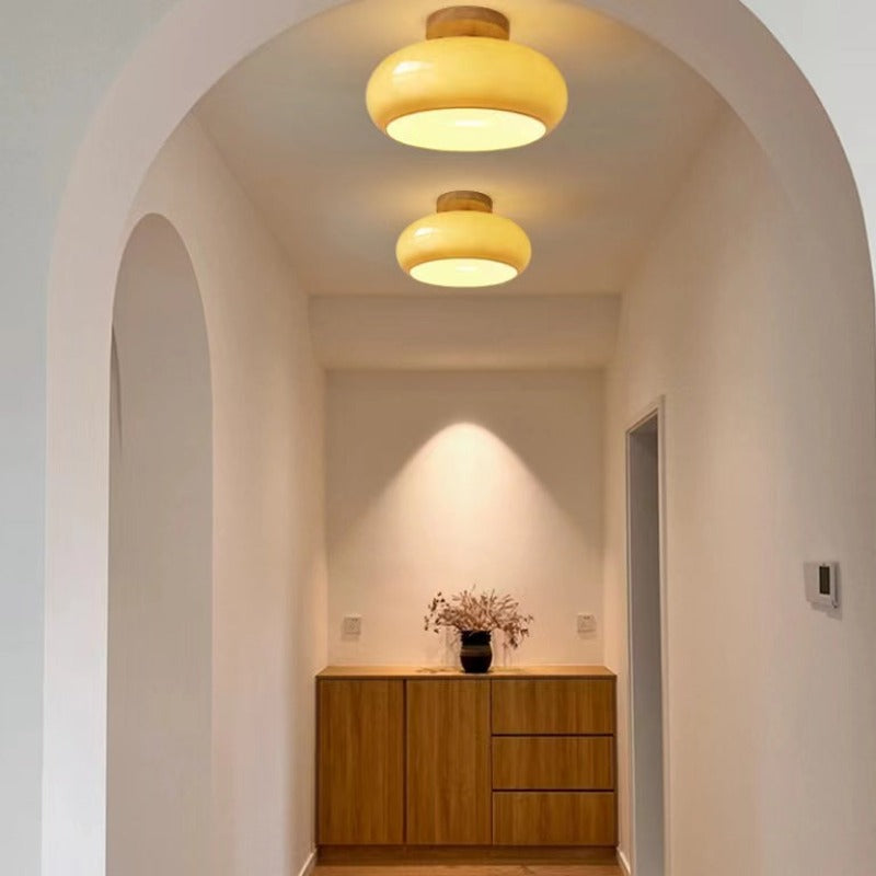 Cumberford Wood Ceiling Light-Moonnatur