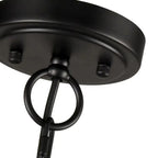 Whitenash Metal Chandelier-Moonnatur