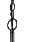 Whitenash Metal Chandelier-Moonnatur