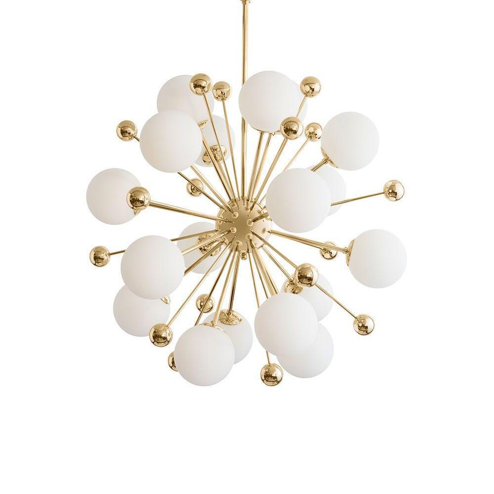 Drenelle Glass Chandelier-Moonnatur