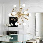 Drenelle Glass Chandelier-Moonnatur
