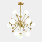 Drenelle Glass Chandelier-Moonnatur