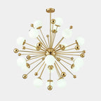 Drenelle Glass Chandelier-Moonnatur