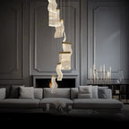 Cardelwyn Acrylic Chandelier-Moonnatur