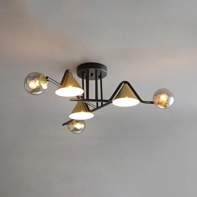 Pardenaelle Glass Ceiling Light-Moonnatur