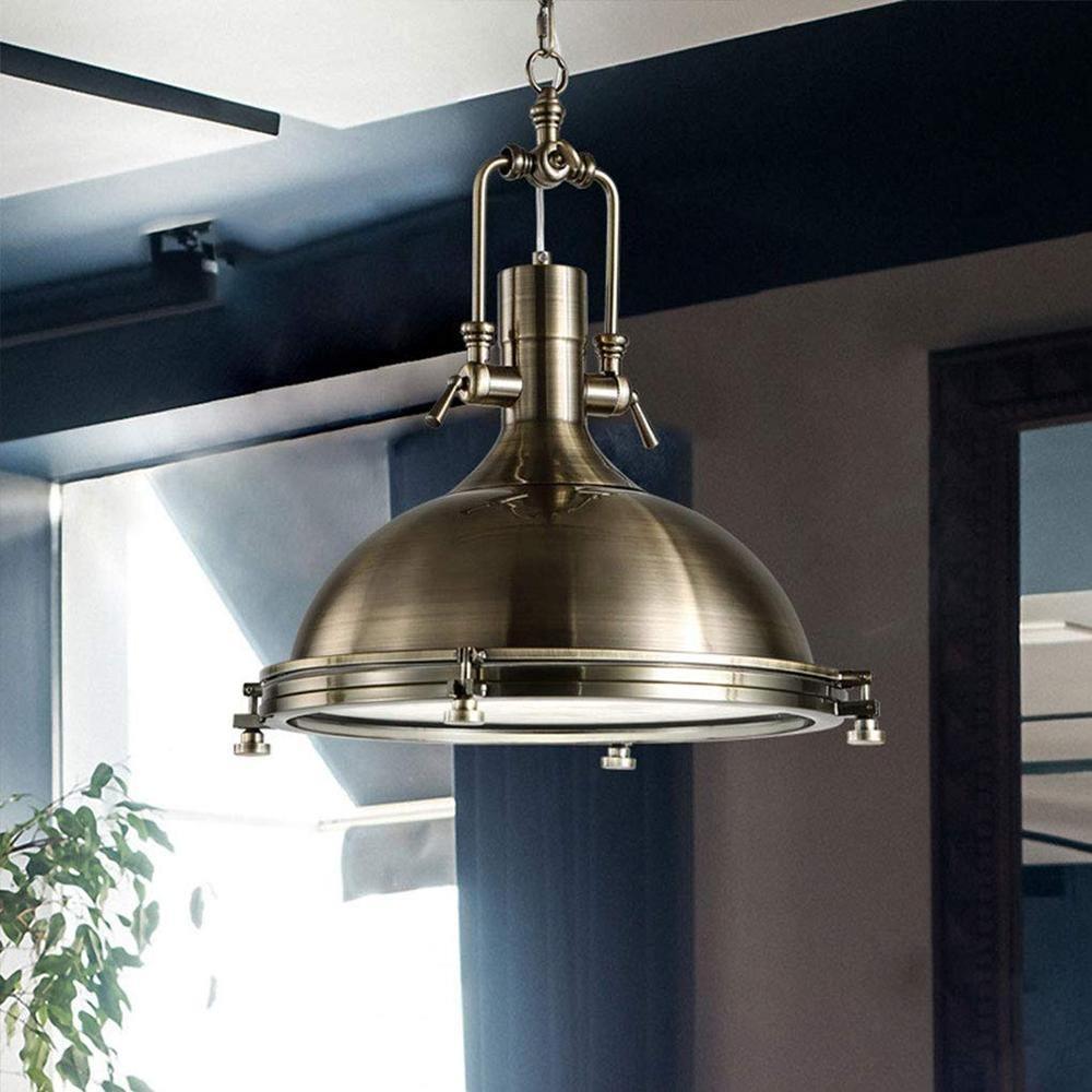 Brassmere Metal Pendant Light-Moonnatur