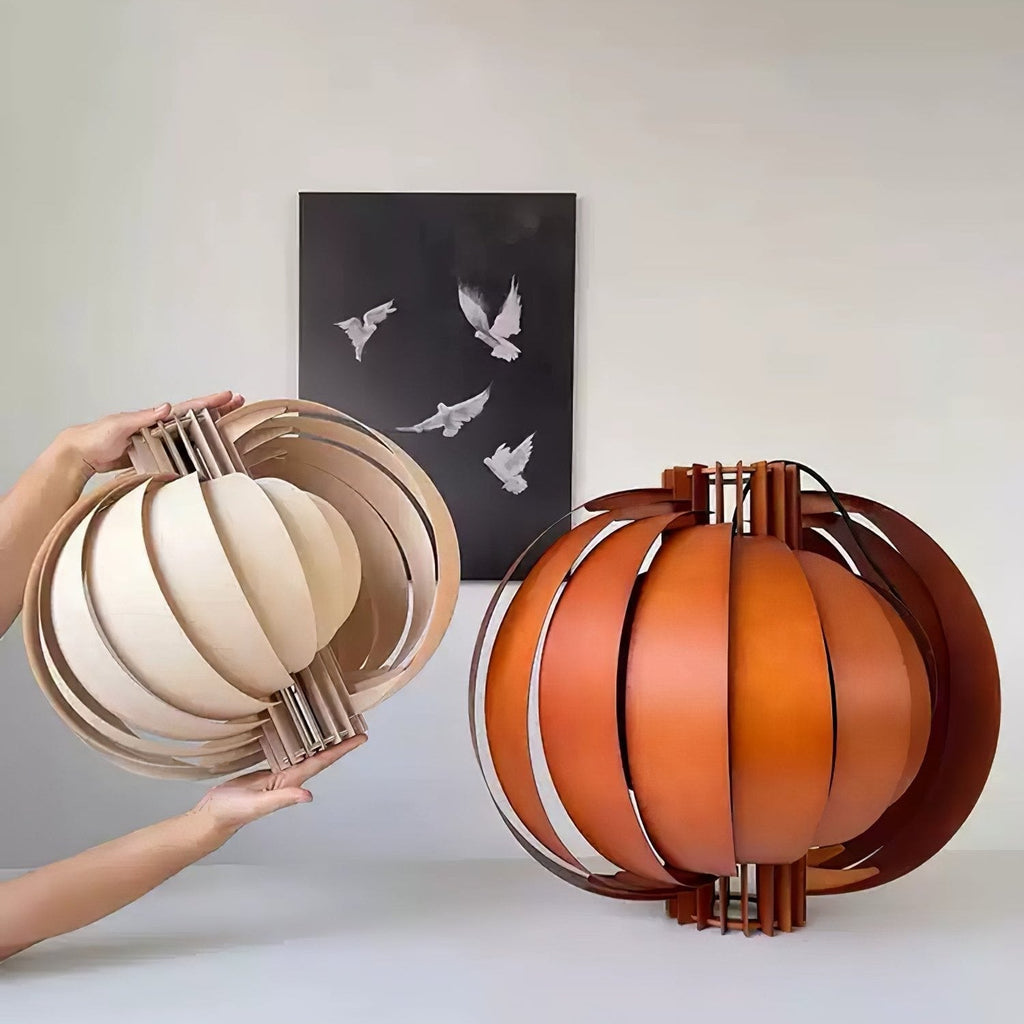 Merlenenna Wood Pendant Light-Moonnatur