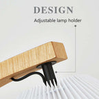 Ambelorie Fabric Floor Lamp-Moonnatur