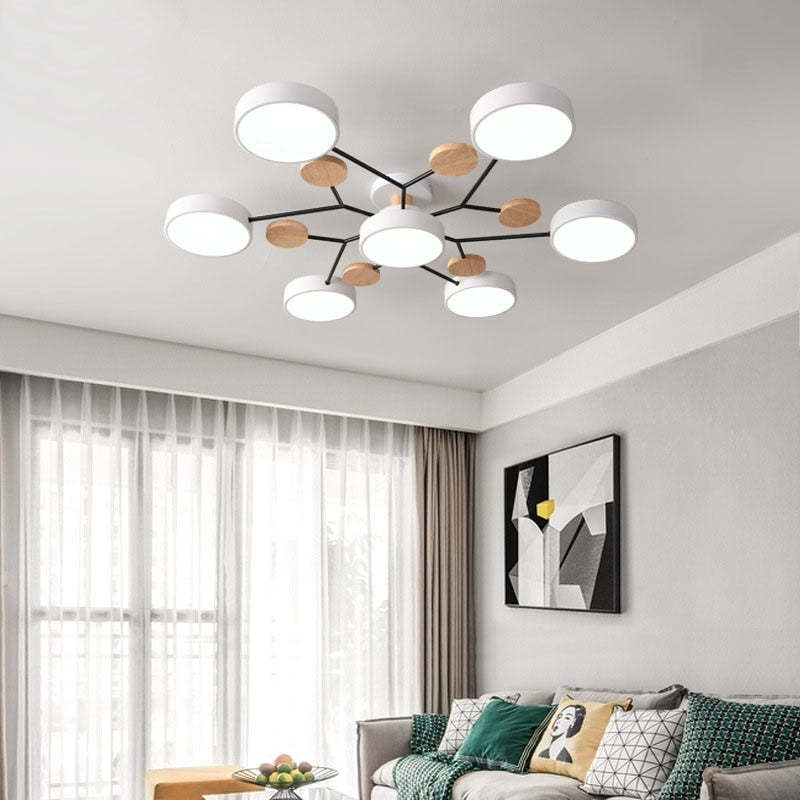 Ulvenelia Acrylic Ceiling Light-Moonnatur