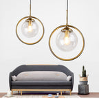 Latheneris Glass Pendant Light-Moonnatur