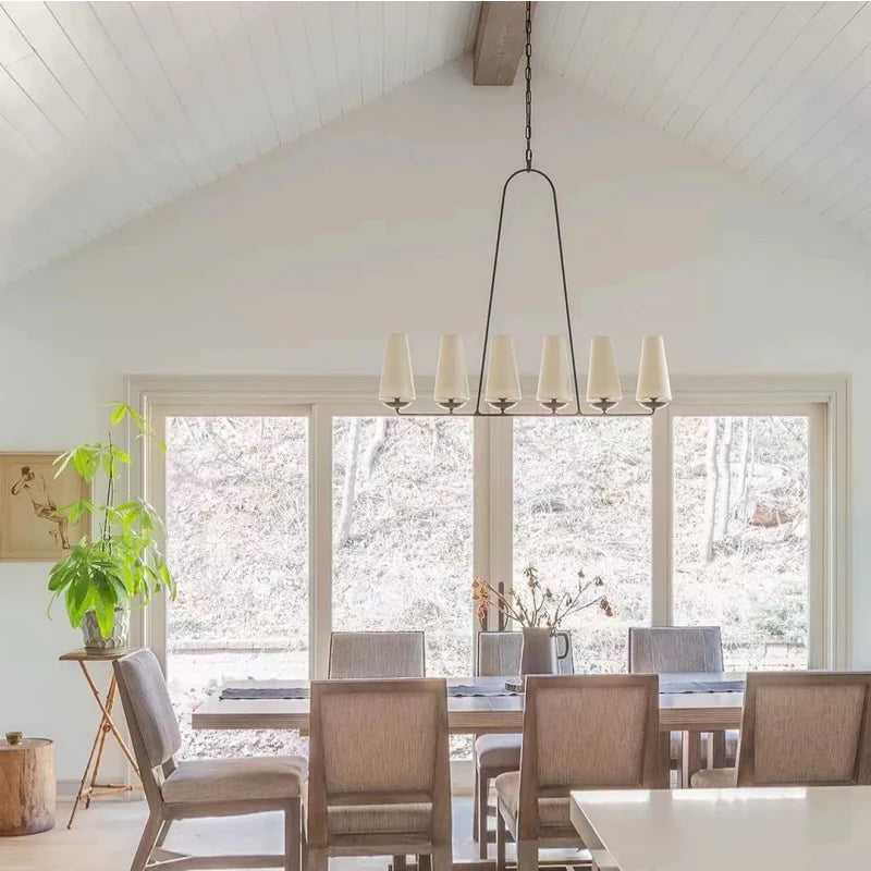 Baldenena Fabric Chandelier-Moonnatur