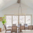 Baldenena Fabric Chandelier-Moonnatur