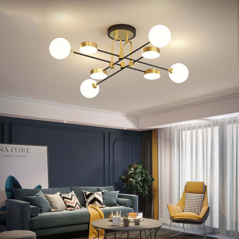Islenena Glass Ceiling Light-Moonnatur
