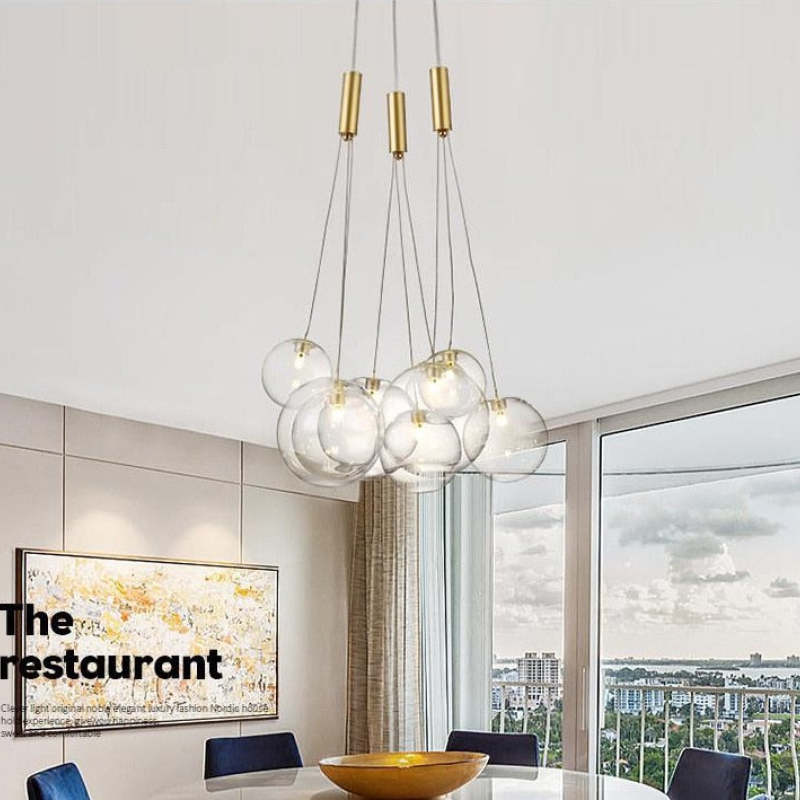 Savenden Glass Pendant Light-Moonnatur