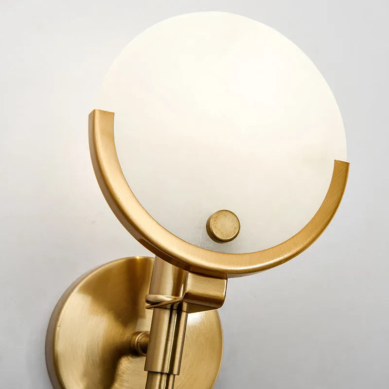 Avrenwynne Dolomite Wall Light-Moonnatur