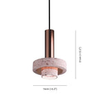 Dorrenhaven Stone Pendant Light-Moonnatur