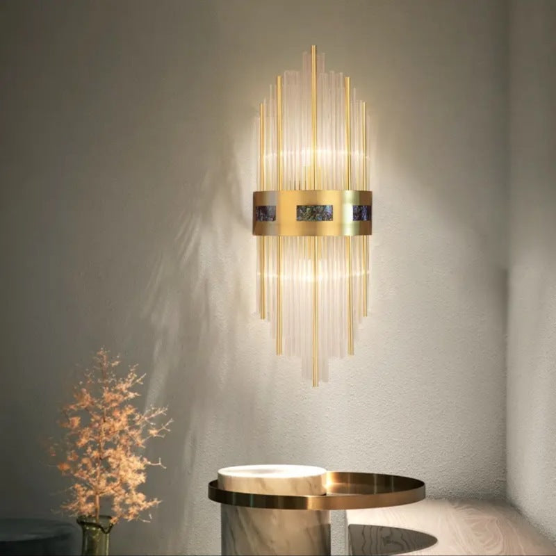 Auberis Acrylic Wall Light-Moonnatur