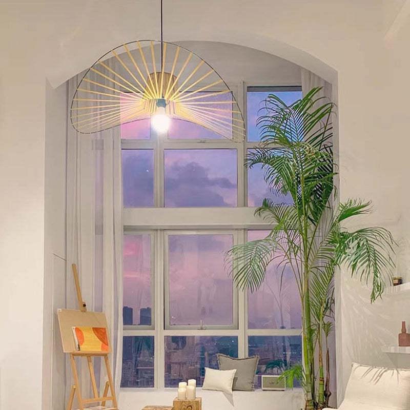 Selvenash Fabric Pendant Light-Moonnatur