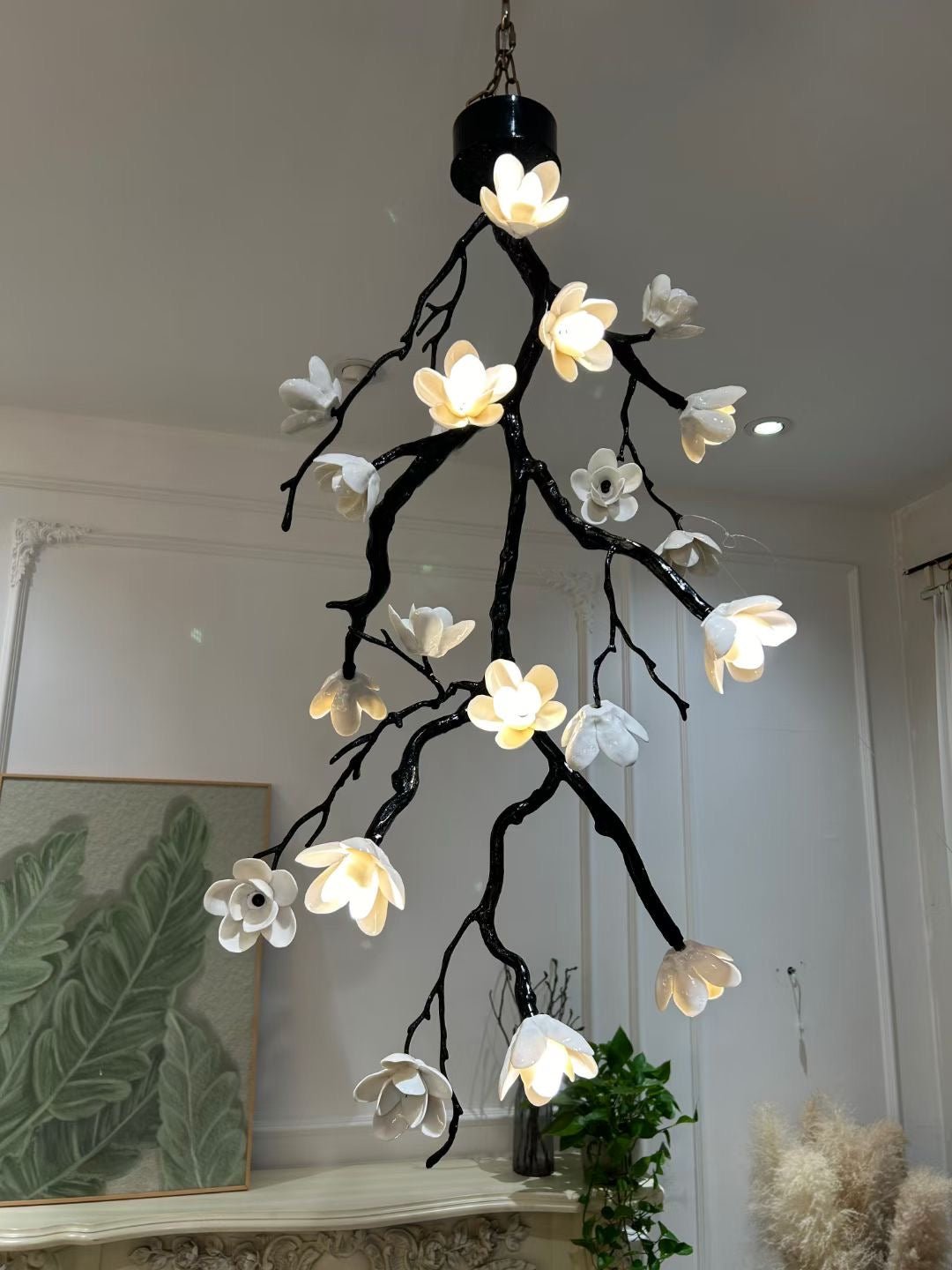 Verrenella Ceramic Chandelier-Moonnatur