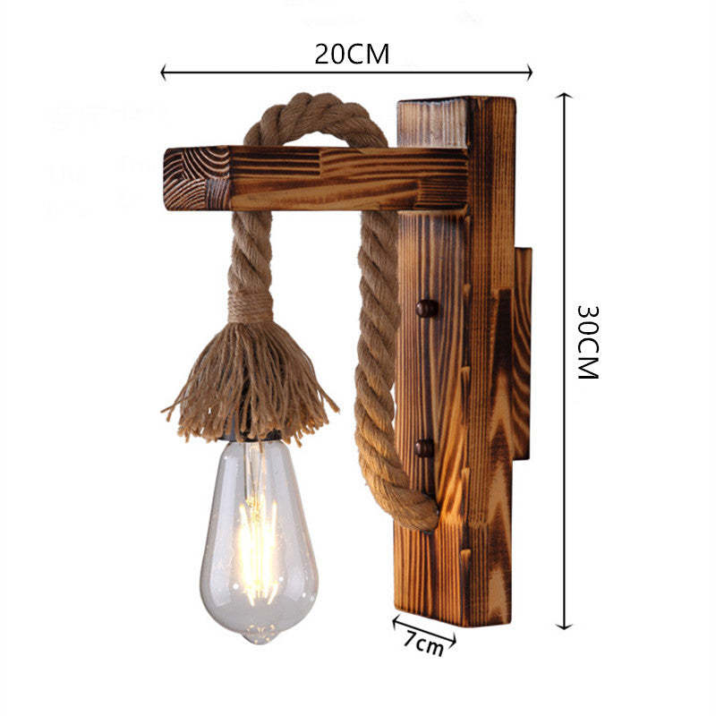Renverfern Wood Wall Light-Moonnatur