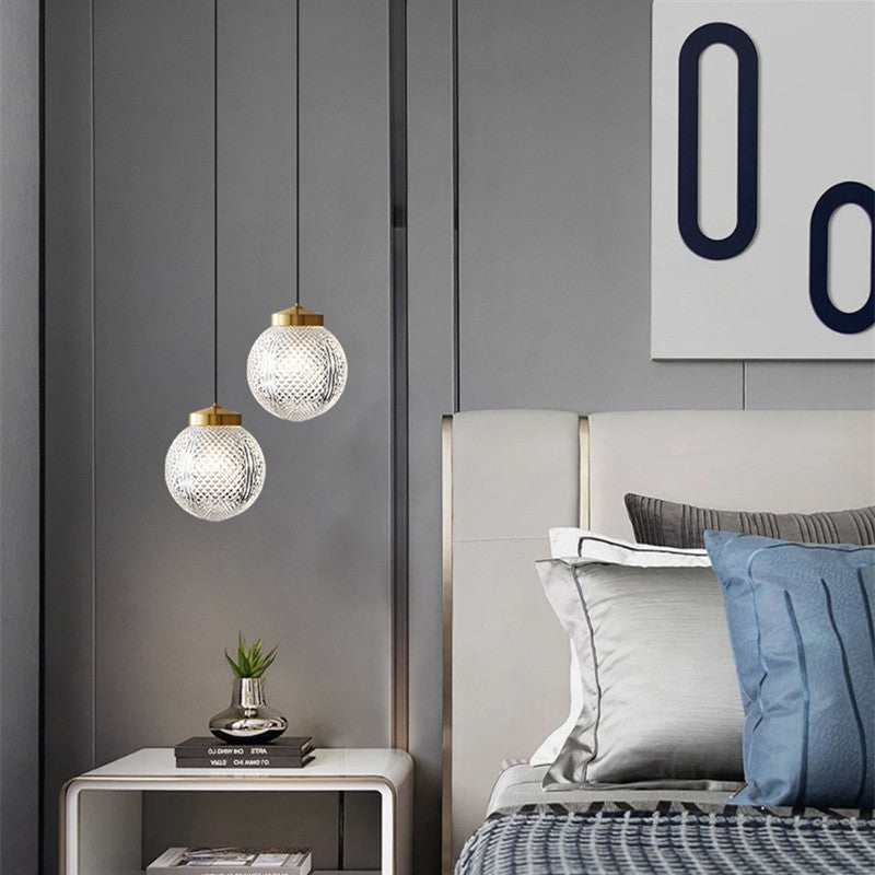 Denelwick Glass Pendant Light-Moonnatur