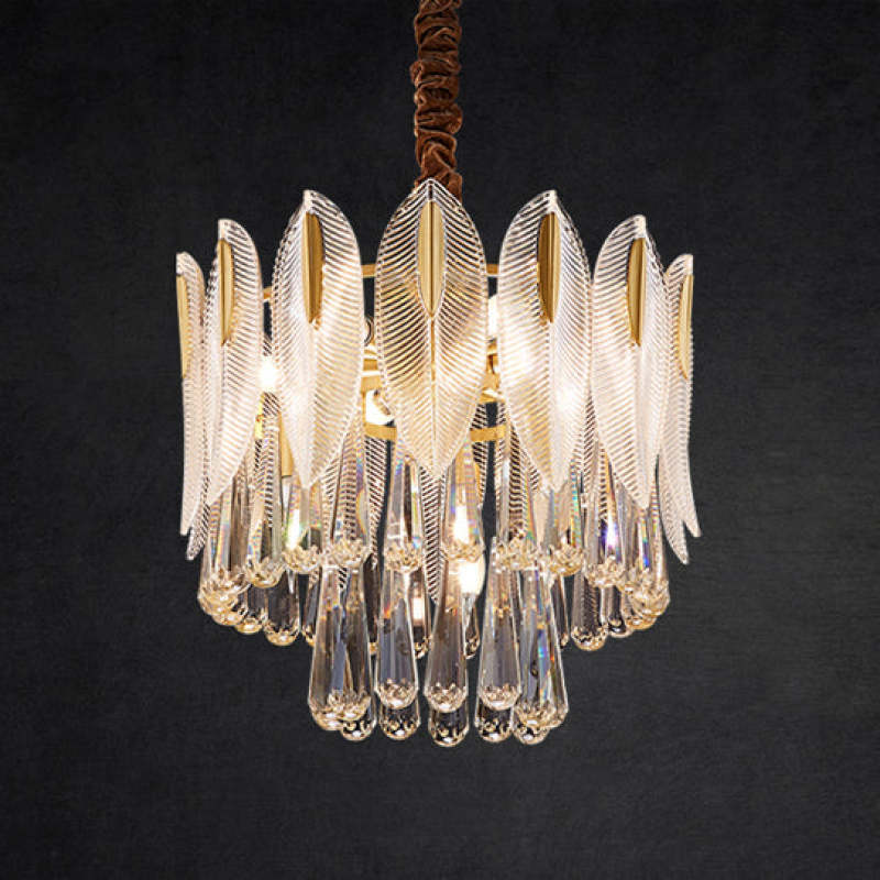 Brevenenis Crystal Chandelier-Moonnatur