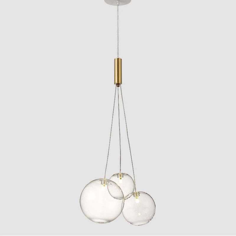 Savenden Glass Pendant Light-Moonnatur