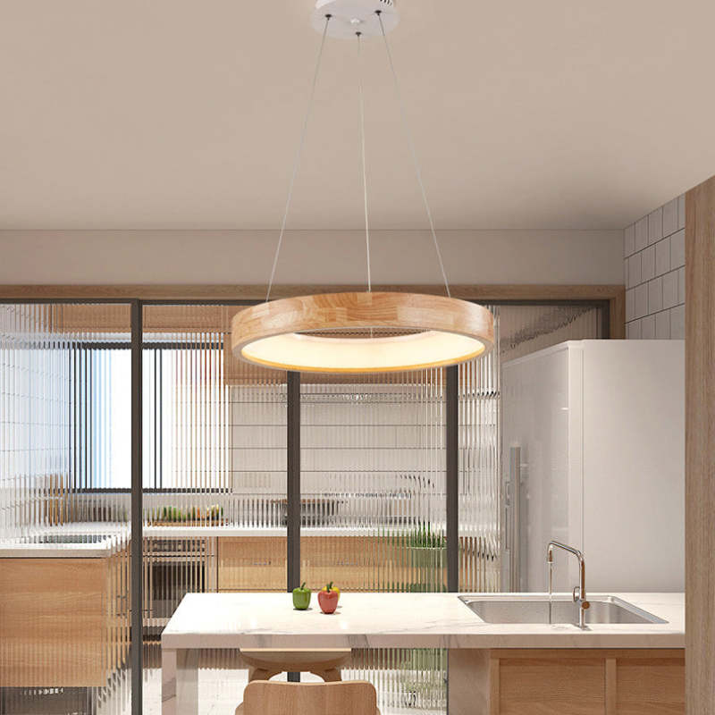 Cavenevia Wood Pendant Light-Moonnatur