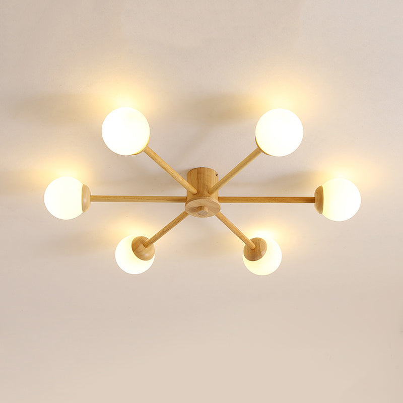 Baldenwynne Glass Ceiling Light-Moonnatur