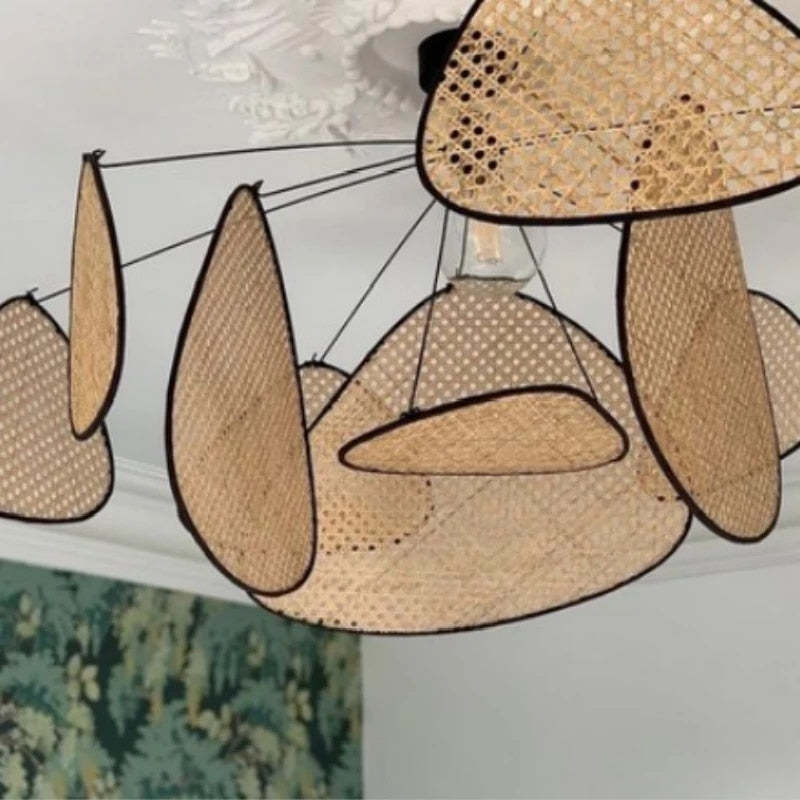 Tardengrove Rattan Pendant Light-Moonnatur