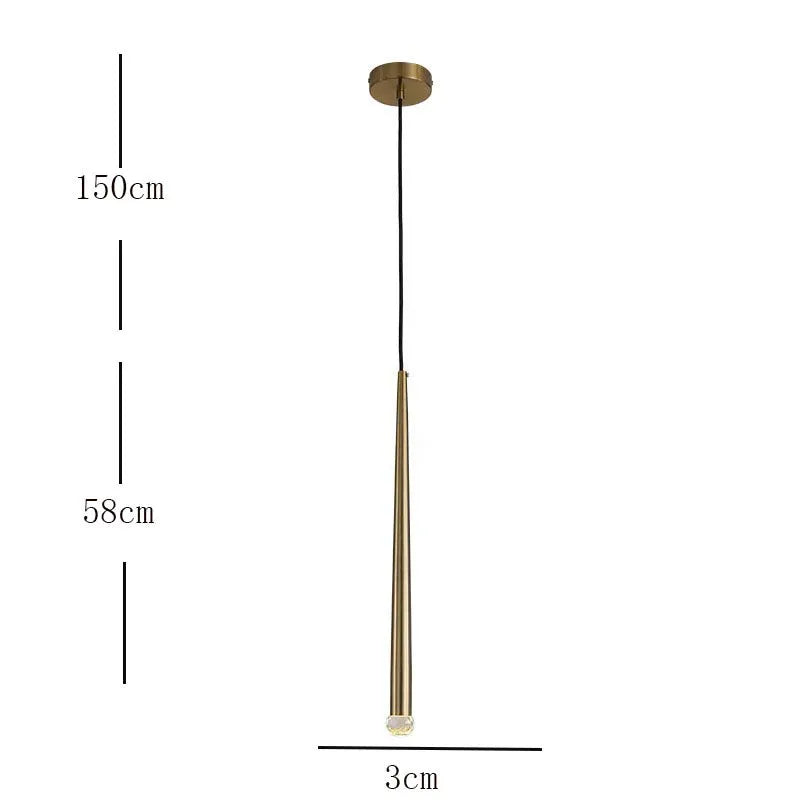 Erlendale Acrylic Pendant Light-Moonnatur