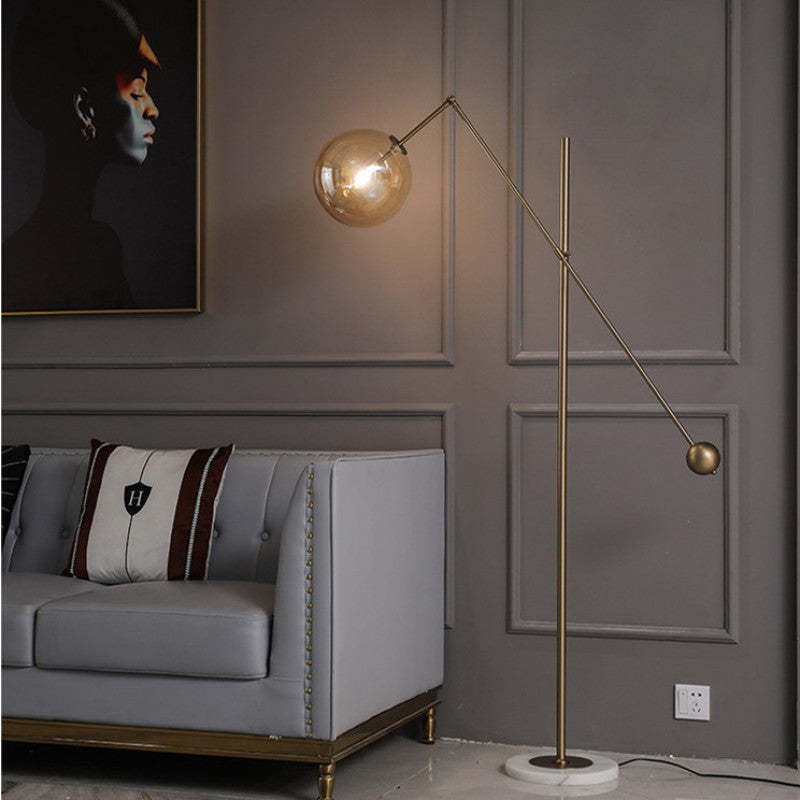 Enverfern Glass Floor Lamp-Moonnatur