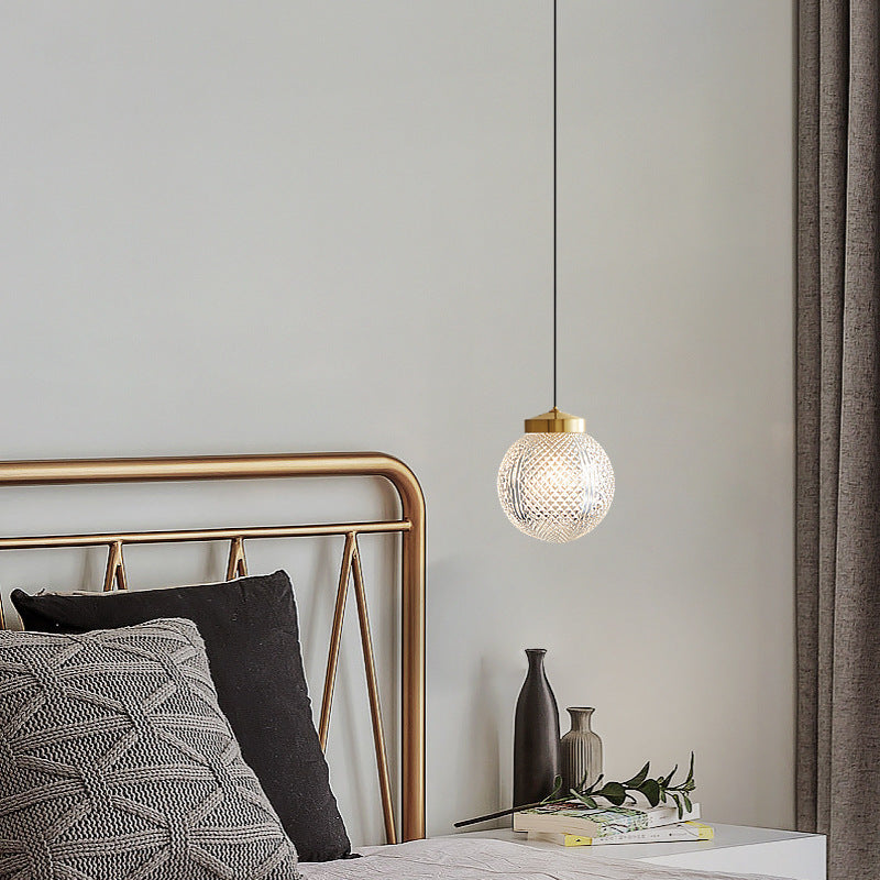 Denelwick Glass Pendant Light-Moonnatur