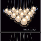 Lathenlynne Glass Pendant Light-Moonnatur