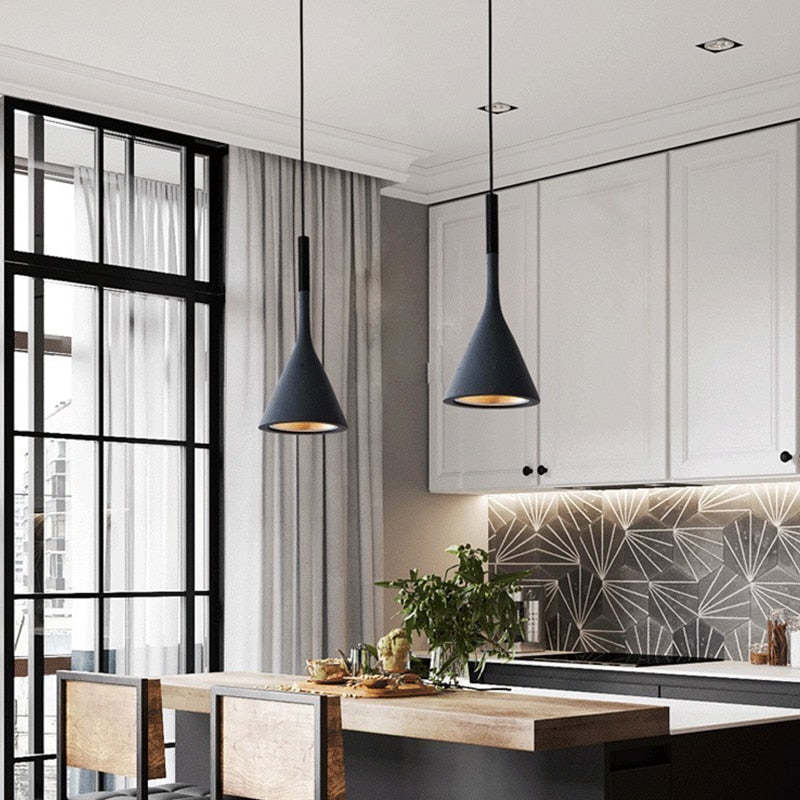 Haldelelia Metal Pendant Light-Moonnatur