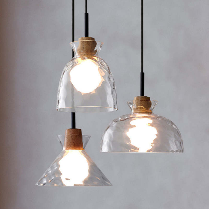 Langrenlyn Glass Pendant Light-Moonnatur