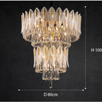 Brevenenis Crystal Chandelier-Moonnatur