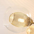 Inverrose Glass Chandelier-Moonnatur