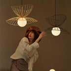 Enverholm Fabric Pendant Light-Moonnatur