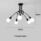 Avrenlyn Iron Ceiling Light-Moonnatur