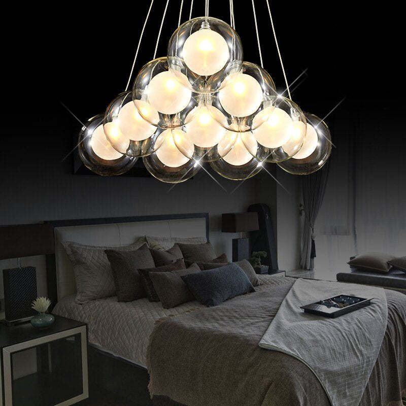 Lathenlynne Glass Pendant Light-Moonnatur