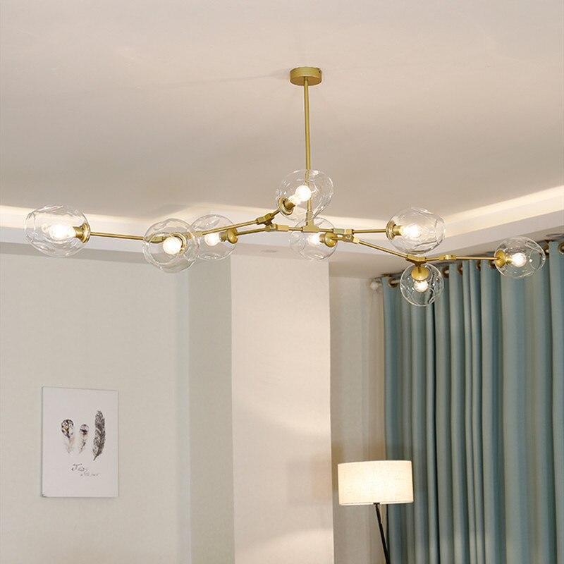 Kirae Nordic Modern Glass Pendant Light Clear Bubble - Neutralighting