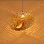 Rildenholm Bamboo Pendant Light-Moonnatur