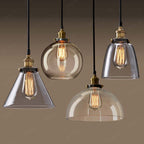 Wardenorie Glass Pendant Light-Moonnatur