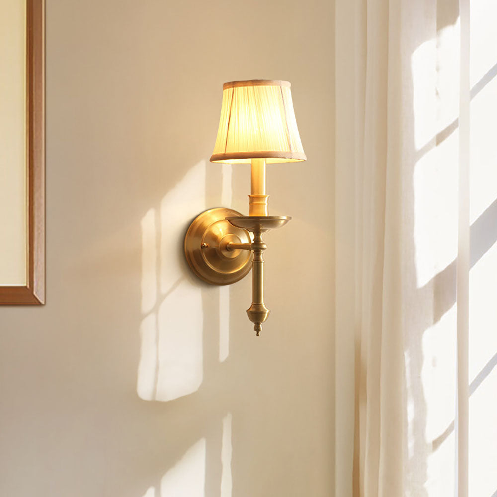 Keldelrose Fabric Wall Light-Moonnatur