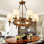 Jorrenoria Fabric Chandelier-Moonnatur