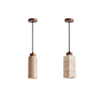 Ambelholm Travertine Pendant Light-Moonnatur
