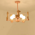 Ferrowhill Wood Ceiling Light-Moonnatur