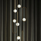 Wrenaria Glass Chandelier-Moonnatur